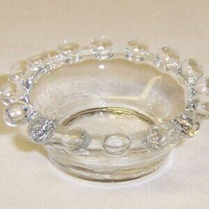 Imperial Elegant Glass Crystal CANDLEWICK 2 Inch Individual Salt Dip